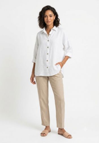 The Timeless White Linen Shirt